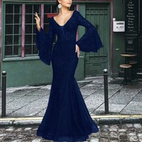 Robe de soirée formelle pour femme en satin, coupe trapèze, taille naturelle, avec traîne, imprimé floral, longueur cheville, pour bal de promo