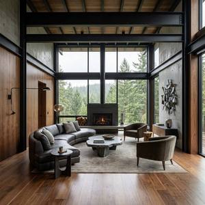 Cabane préfabriquée en bois de luxe, <span class=keywords><strong>maison</strong></span> modulaire <span class=keywords><strong>moderne</strong></span> de petite taille pour les stations balnéaires, Airbnb et usage professionnel avec grand balcon - Product Image 2