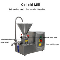 Machine de broyage de noix et de beurre de cacahuète de haute qualité et puissante, à moulin colloïdal