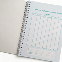 Cuaderno Espiral Personalizado, Diario con Páginas Rayadas, Encuadernado con Alambre, 216x153mm, Cubierta con Lámina Dorada, Papelería para la Escuela y Oficina, Venta al Por Mayor