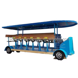 Vélo à bière à une vitesse pour les sorties en plein air, fourche en acier avec frein à disque et pédales ordinaires, en promotion - Product Image 1