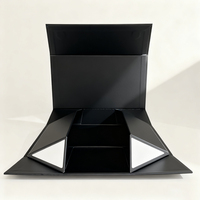 Usine OEM Premium Assemblage adhésif rapide et facile Boîte d'emballage pliable pour vêtements et chaussures Boîte d'emballage rigide pliante à fermeture magnétique