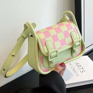 Sac à main en cuir PU de haute qualité avec bandoulière imprimée tendance, nouveau sac de selle portable pour femme - Product Image 5