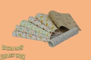 Circular Hot Burger Sandwich Packaging with Coated <b>Paper</b>, Durable and Environmentally Friendly - Product Image 4