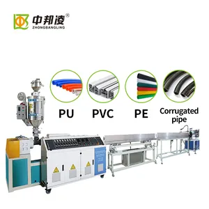 Pe/pp Single Wall Corrugated Pipe Production Line Foam Polyethylene Pipe Extrusion Machine Line