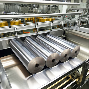 Folie Food Grade Home Catering Rollo <span class=keywords><strong>de</strong></span> <span class=keywords><strong>papel</strong></span> <span class=keywords><strong>de</strong></span> <span class=keywords><strong>aluminio</strong></span> Caja <span class=keywords><strong>de</strong></span> color <span class=keywords><strong>Cocina</strong></span> <span class=keywords><strong>para</strong></span> cocinar alimentos 8011/1235 Rewind 10mic - Product Image 1
