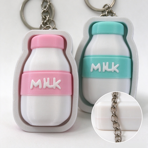 FUSEJOY Nouveau jouet unique de simulation de boîte de lait à presser, décoration de voiture et de poupée, produits culturels et créatifs - Product Image 1