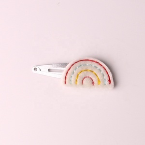 Ensemble de pinces à cheveux en tissu de dessin animé mignon 2026 pour enfants, pinces à cheveux dinosaure - Cadeau de fête - Product Image 3