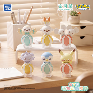 Figurina <span class=keywords><strong>Pokémon</strong></span> <span class=keywords><strong>Pikachu</strong></span> sdraiato, Blind Box, 100% Originale, Statuetta Decorativa in PVC per Cruscotto Auto e Supporto Telefono, Ingrosso - Product Image 2