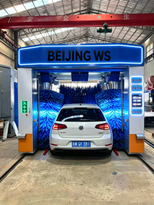BEIJING WS Electric Automatic Gantry Brush Car Wash Machine CE Certified Stainless Steel High Pressure 360All-Round Washing - Product Image 5