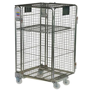 تصميم أمان للباب الأمامي ، سطح صلب مُغلفن ، أقفاص لفة بإطار - Product Image 3