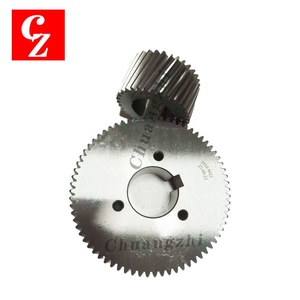 High Precision Helical <b>Gear</b> Set 39504022 39504055 Air Compressor <b>Gear</b> Set Replacement for Ingersoll Rand Screw Compressor Part - Product Image 1