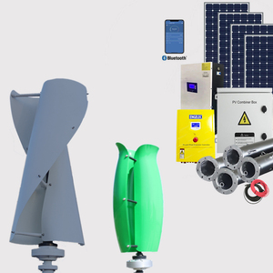 Kits d'éoliennes verticales complètes de la série R&X RX-SV de 5KW, 6KW, 8KW, 15KW avec garantie de 10 ans pour systèmes hybrides 24V-380V de la série RX-SV - Product Image 1