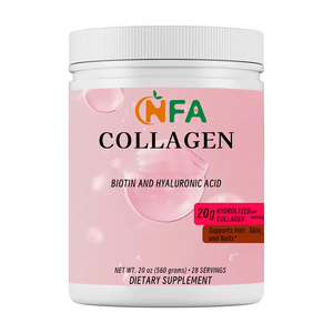 Custom Hyaluronic Acid Supplemenet Preserves Youthful Appearance and Promotes Gut Wellness <b>Collagen</b> Powder - Product Image 1