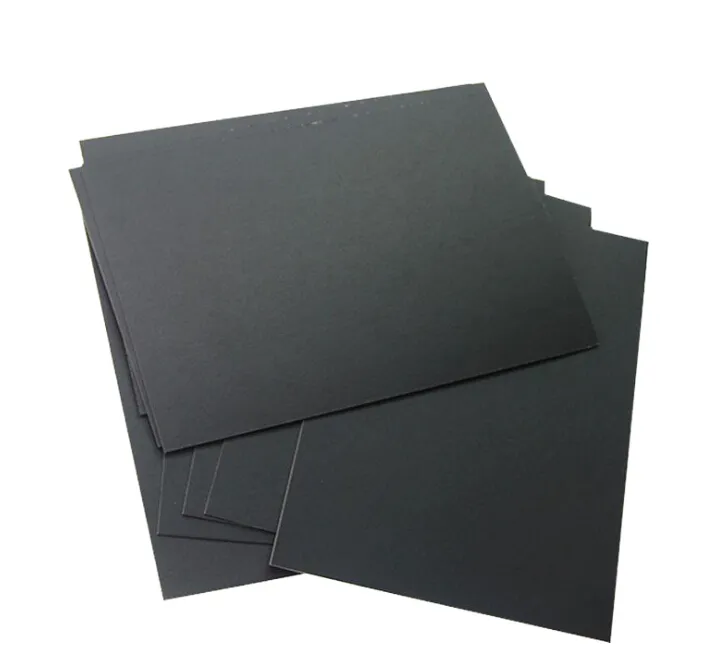 wholesale 150gr 110 120 200gsm Jumbo Reel Roll Specialty Packing Gift Sheets A5 Cardstock Gift Chart Draw Wrap Craft Black Paper