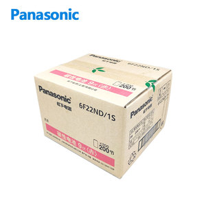 พานาโซนิค<span class=keywords><strong>9V</strong></span> แบตเตอรี่คาร์บอนสังกะสี6F22ND/1S บล็อกแบตเตอรี่สำหรับไมโครโฟนมัลติมิเตอร์ปืนอุณหภูมิ - Product Image 5