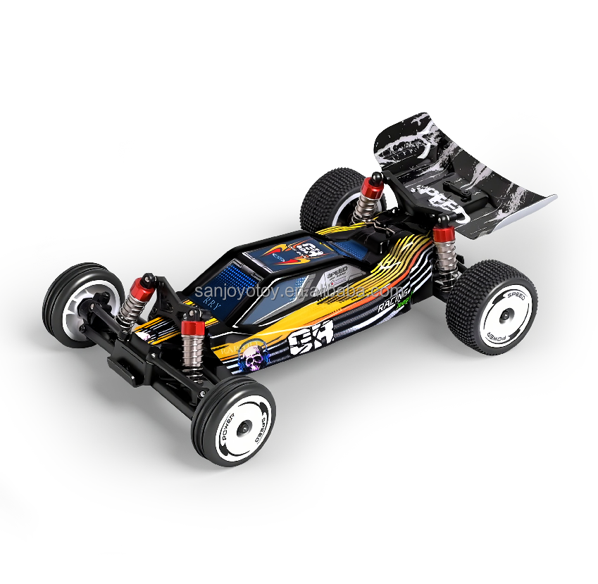 WLtoys 1/24 Scale 2WD RC Buggy - Electric Remote Control Car for