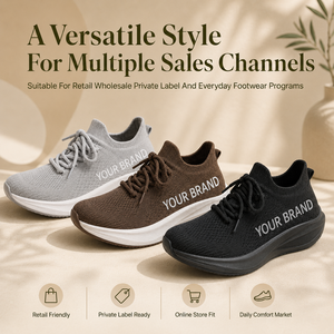 Chaussures de course personnalisées, tige en maille respirante, légères, à lacets, avec logo imprimé, pour unisexe, sport quotidien - Product Image 6