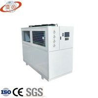 Refroidisseur d'eau industriel à glycol Honeywell R32/R404A/R134A/R407C, système 20HP 60KW, refroidi par air