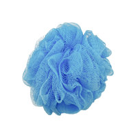 Luffa de douche personnalisé boule éponge de bain Scub accessoires de bain pouf en maille exfoliante épurateur de corps à bulles Loofas bouffée de lavage