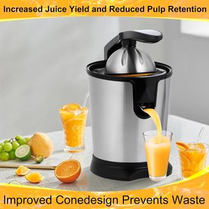Exprimidor de Naranjas Eléctrico para el Hogar, Máquina Exprimidora de Jugo de Naranja de 600w, Exprimidor de Frutas Cítricas para la Cocina - Product Image 2
