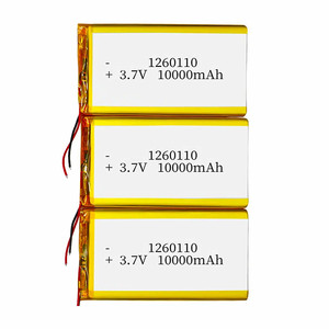 Batterie LiPo <span class=keywords><strong>Li</strong></span>-<span class=keywords><strong>ion</strong></span> polymère rechargeable PKNERGY Factory OEM KC 10000mAh <span class=keywords><strong>3.7V</strong></span> 1260110 LP1260110 en pochette, pack de 1000 cellules - Product Image 6