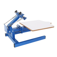 Imprimante à écran plat manuelle pour tissu, 1 couleur, 1 station, NS101-M, petite imprimante à écran