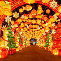 Fournisseur de Grandes Lanternes de Noël pour Parcs à Thème