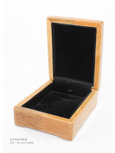 Caja de Madera para Joyería de Fábrica, Caja de Madera Personalizada para Pulseras y Colgantes con Diseño de Logotipo, Caja de Madera para Relojes, Caja de Madera de Regalo de Alta Gama - Product Image 3