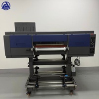I1600 I3200 Druckkopf UV DTF Drucker, 60cm Rolle-zu-Rolle-Maschine für 3D-Aufkleber-Transferfolien-Druck in Werkstätten