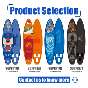 FUNWATER livraison directe en gros usine approvisionnement stand up paddle board planche de surf fin paddle board surf sup board gonflable sup