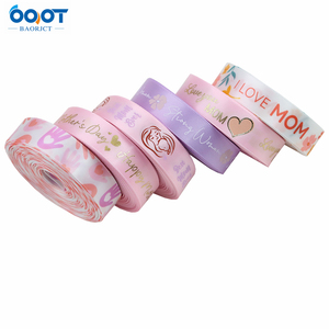 Día DE LA MADRE cinta mamá feliz cumpleaños cinta DIY arco corona regalo embalaje flor correas cinta - Product Image 3