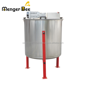 Extractor de Miel Radial Automático de 12 Cuadros con Motor de 750W de Acero Inoxidable 201, 3 Patas y Válvula de Miel - Marca Menger Bee 220V/110V - Product Image 1