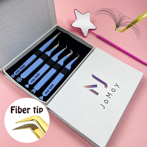 Jomay miễn phí tùy chỉnh nhãn hiệu riêng sợi <span class=keywords><strong>tip</strong></span> lông mi mở rộng nhíp Chất lượng cao khối lượng Lash mở rộng nhíp - Product Image 5