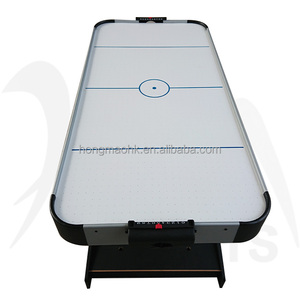 HONGMAO HM-H60-301 Table de hockey aérien électronique pliable en bois de 5 pieds, portable, gain de place, divertissement pour la salle de jeux à domicile - Product Image 3