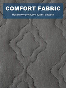 Protetor de Colchão Respirável e Impermeável com Certificação CE FDA OEKO-TEX, Protetor de Colchão Anti-Rugas e Sem Ruído - Product Image 4