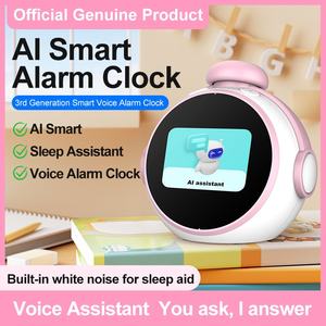 Réveil intelligent multifonctionnel pour étudiants, avec commande vocale IA et gestion du temps, modèle M8 intégré, offre exclusive transfrontalière - Product Image 2