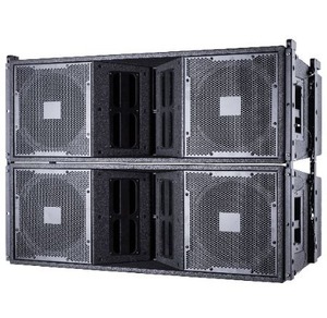 Sistema de Sonido Profesional VT4888 con Altavoz de Línea Pasivo de 3 Vías y Doble Woofer de 12 Pulgadas para Grandes Eventos - Product Image 1