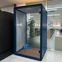 Cabine téléphonique insonorisée haut de gamme pour bureau, cabine de sommeil, pod acoustique d'intimité, cabine d'appel pour hôtels - Offre Spéciale