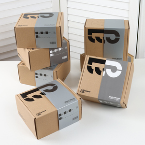 Luxury Custom logo <b>Craft</b> Paper Skincare Packaging Mailing Mailers Shipping Box - Product Image 2