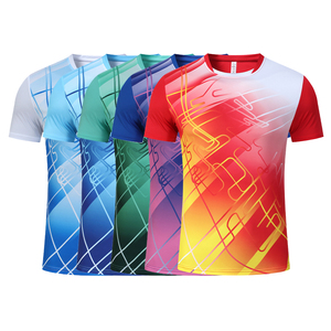 เสื้อยืดโพลีเอสเตอร์ราคาถูก จำนวนมาก มีสินค้าในสต็อก ขายดี พิมพ์ลายโลโก้ได้ตามต้องการ เสื้อยืดวิ่งออกกำลังกาย แห้งเร็ว สำหรับผู้ชาย - Product Image 6