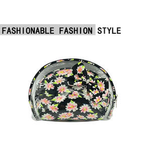 PVC Women's Travel <b>Bag</b> Fashionable <b>Waterproof</b> Cosmetics <b>Bag</b> with Pastoral Design Convenient for Daily Use Going - Product Image 4