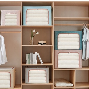 Multifunctional Foldable <strong>Clothes</strong> <strong>Storage</strong> Box Zipper Collapsible Washable <strong>Storage</strong> <strong>Unit</strong> for Home Wardrobe or Bag Use - Product Image 6