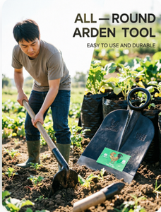 Vente directe d'usine, qualité fiable, outils et équipements de jardinage en métal miniatures avec manche, houe de <span class=keywords><strong>jardin</strong></span> - Product Image 6