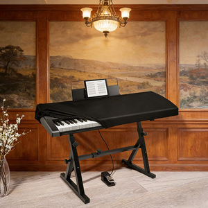 Funda antipolvo para teclado de piano, cubierta impermeable y elástica para teclados de piano eléctrico digital de 66/88 teclas - Product Image 5