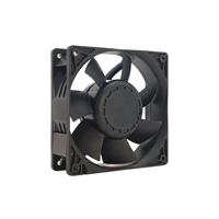 WELLSUNFAN 4 pouces 12V 24V 48V DC Brushless CPU Cooling Fan120x120x38mm 4000RPM Wire Leads Cabinet CNC Axial Cooling Fan