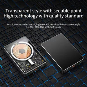 Banco de carga rápida Pd 20W para <span class=keywords><strong>iPhone</strong></span> 13 12 Pro Max 10000mAh 5000mAh <span class=keywords><strong>Mini</strong></span> Slim Portable 15W <span class=keywords><strong>Características</strong></span> de carga magnética inalámbrica - Product Image 5