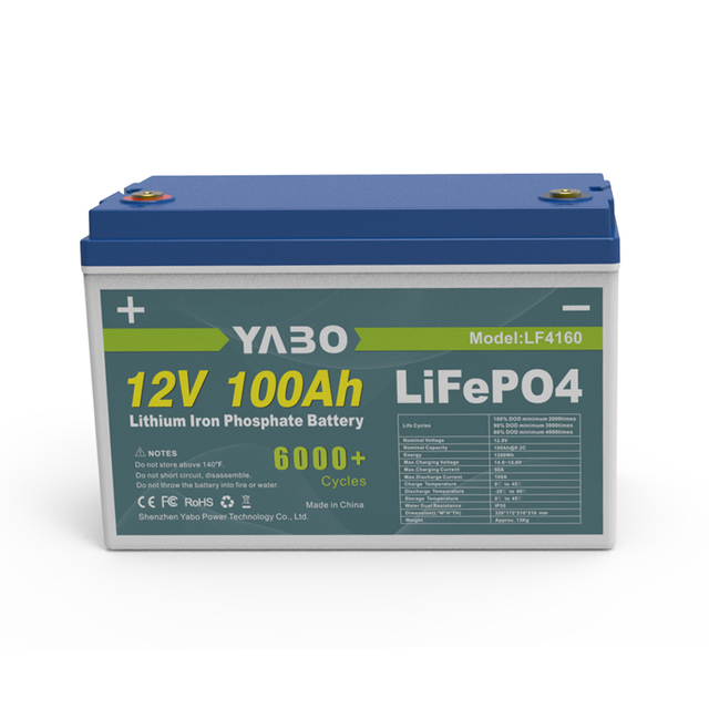 Electric Bicycles RV Marine Solar Deep Cycle Battery 12V 100Ah 150Ah 200Ah 300Ah Long Cycle Life 12V Lithium LiFePO4 100Ah