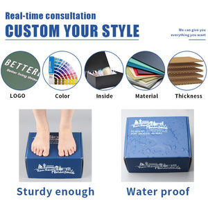 Cajas de envío de cartón personalizadas, producto de <span class=keywords><strong>disco</strong></span> de papel marrón Kraft, embalaje corrugado, <span class=keywords><strong>caja</strong></span> de paquete de <span class=keywords><strong>vinilo</strong></span> Lp Record Mailer - Product Image 3