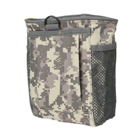 Pochette tactique Molle en nylon 600D avec cordon de serrage, sac de rangement extérieur multifonctionnel, ceinture Molle portable pour outils sportifs